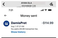 Proof of Ayan Ola's success