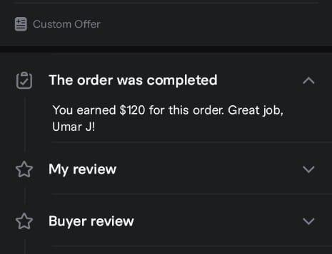 Proof of Umar J.'s success